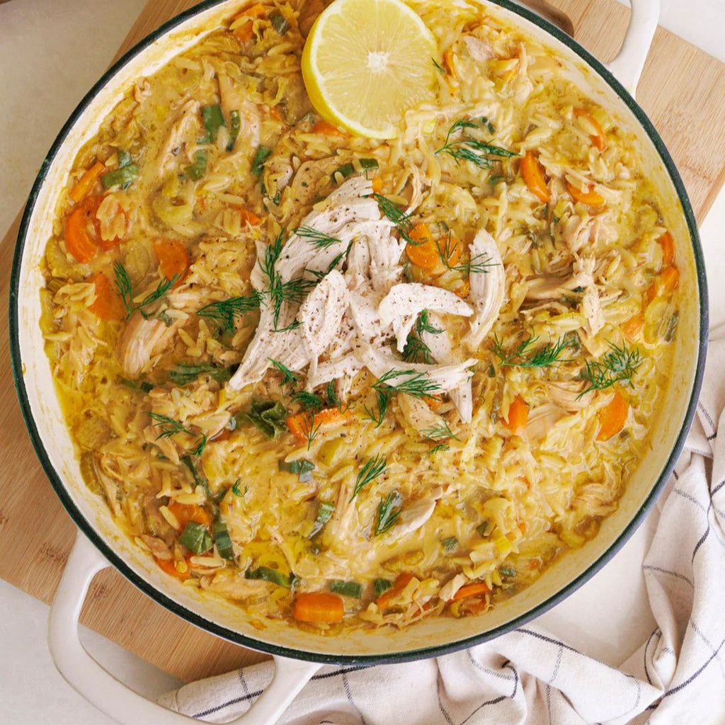 Recipe - Lemon Chicken Orzo Soup