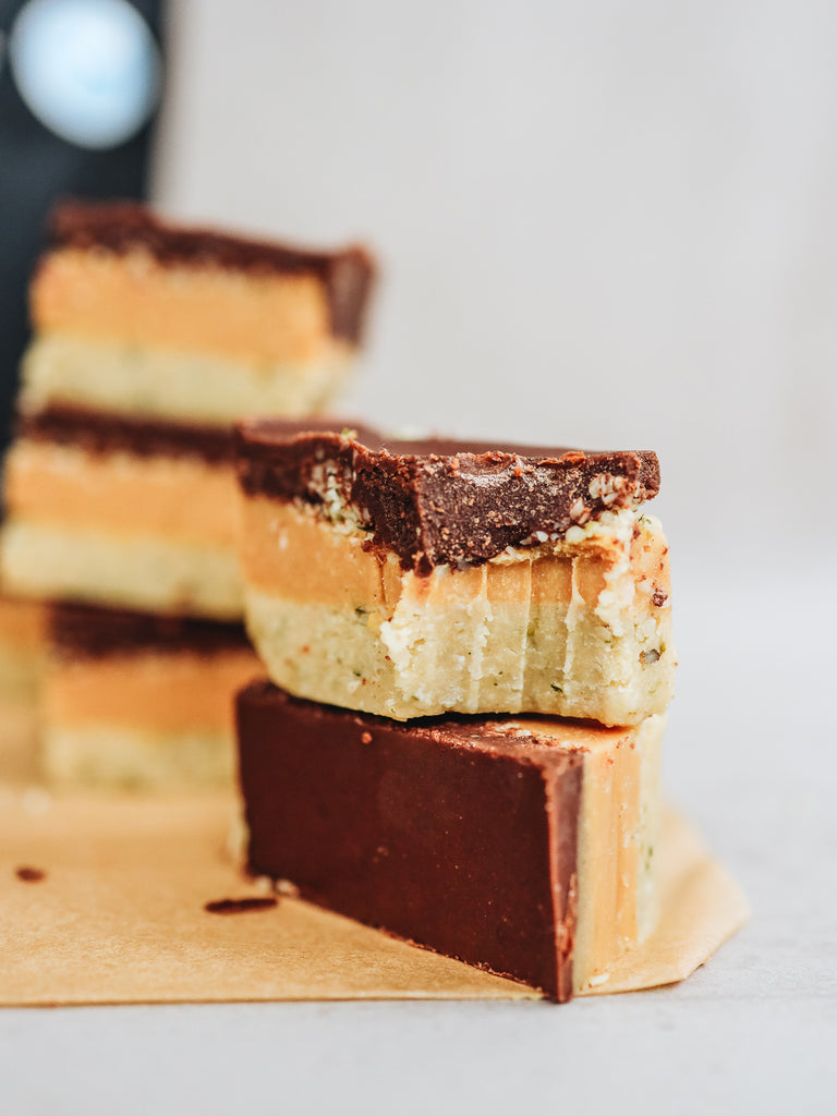 Recipe - Hemp Snickers Slice