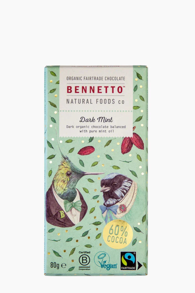 Bennetto Dark Mint Vegan Chocolate