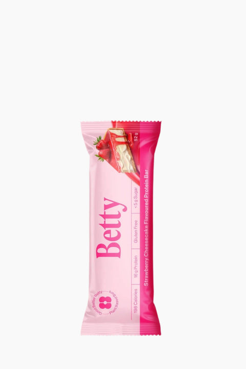Betty Bars Strawberry Cheesecake 52g
