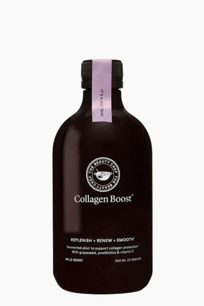 Collagen Boost bottle on a white background