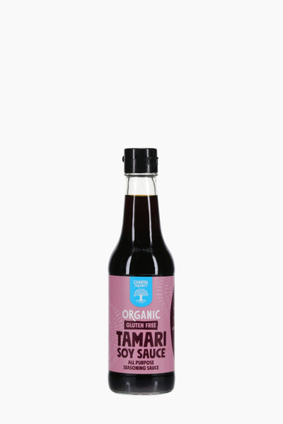 Chantal Organics Tamari Soy in glass bottle
