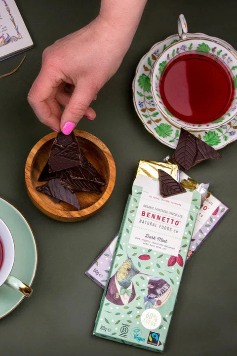 Bennetto Mint & Cocoa Nibs Dark Chocolate