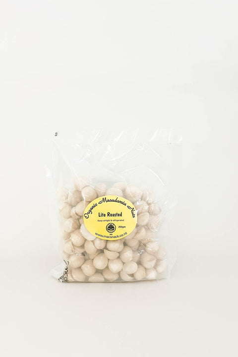 Mac Snack Organic Macadamias Lite Roasted