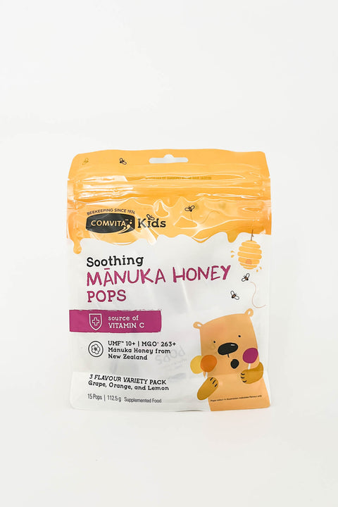Comvita Kids Soothing Manuka Honey Pops