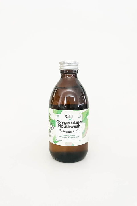 Solid Oxygenating Mouthwash Bubbling Mint
