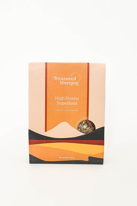 Treasured Morning High Protein Superfood Peach + Nectarine