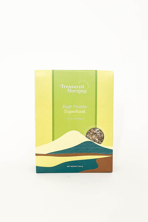 Treasured Morning High Protein Superfood Apple Crumble