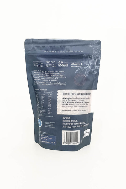 Well & Truly Gourmet Granola Macadamia Gold