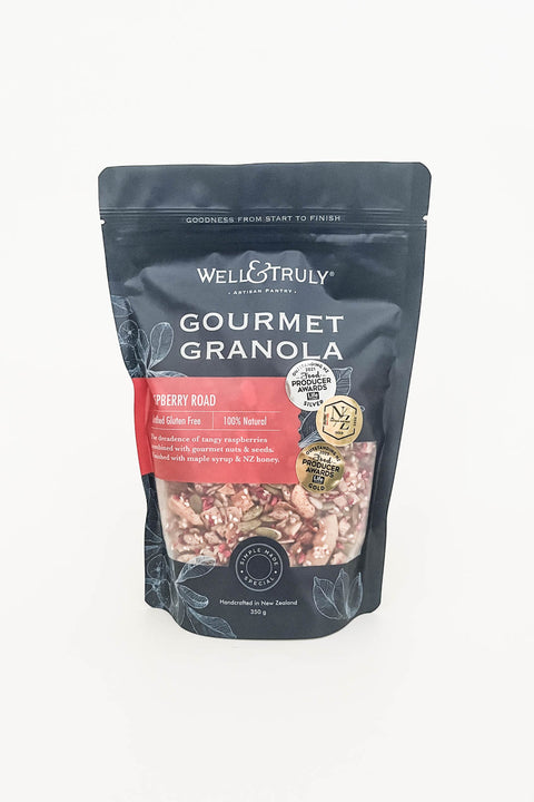 Well & Truly Gourmet Granola Raspberry Road