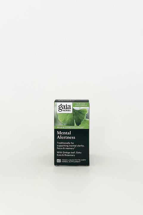 Gaia Herbs Mental Alertness 60 Capsules