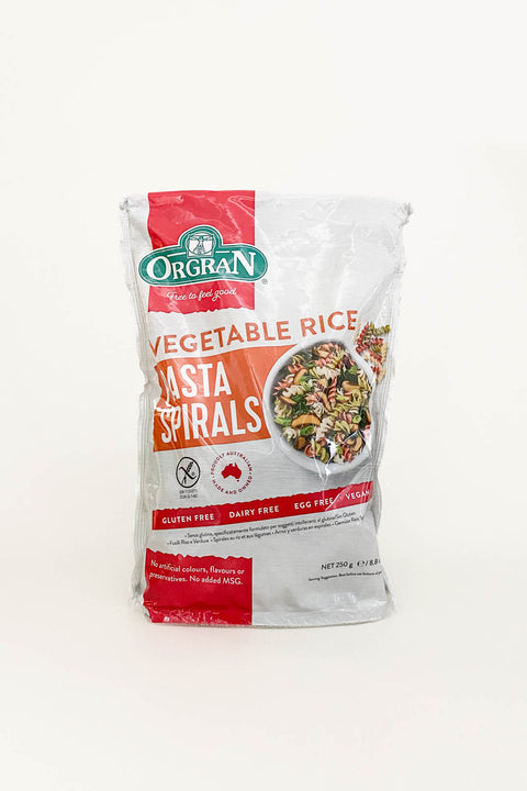 Orgran Vege Pasta Spirals