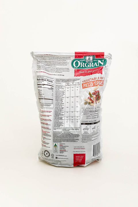 Orgran Vege Pasta Spirals
