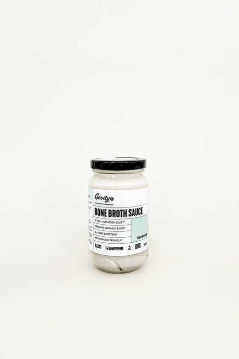 Gevity Bone Broth Sauce Great Guts Mayo