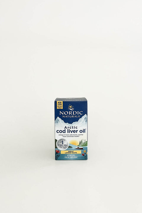 Nordic Naturals Arctic Cod Liver Oil 90 Capsules
