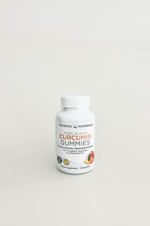 Nordic Naturals Curcumin Gummies Zero Sugar