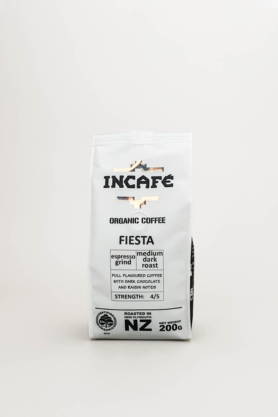 Incafe Fiesta Espresso Grind– Down to Earth Organics