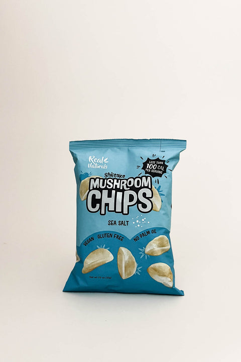 Real Naturals Shiitake Mushroom Chips Sea Salt