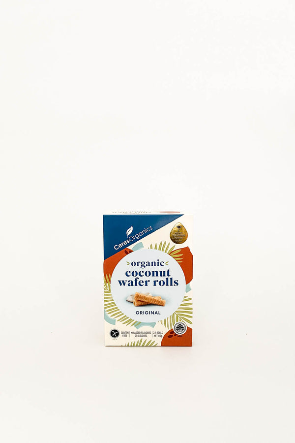 Ceres Organics Coconut Wafer Rolls Original