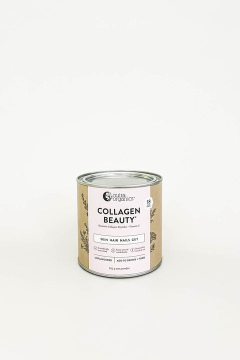Nutra Organics Collagen Beauty Unflavoured 225g