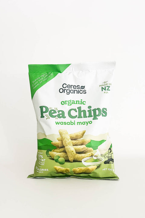 Ceres Organics Pea Chips Wasabi Mayo