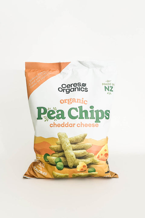 Ceres Organics Pea Chips Cheddar Cheese