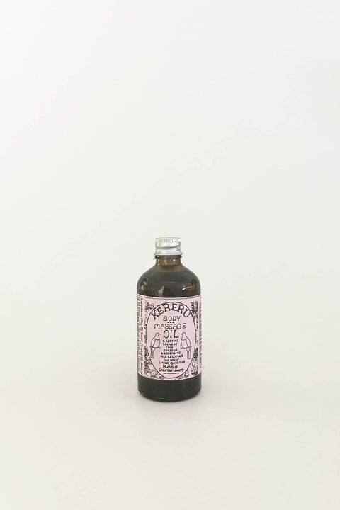 Kereru Body Massage Oil Rose Geranium