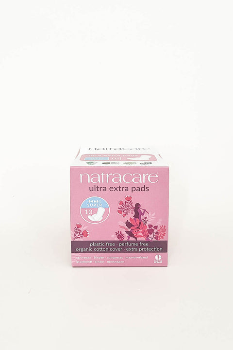 Natracare Ultra Extra Pads Super 10pk