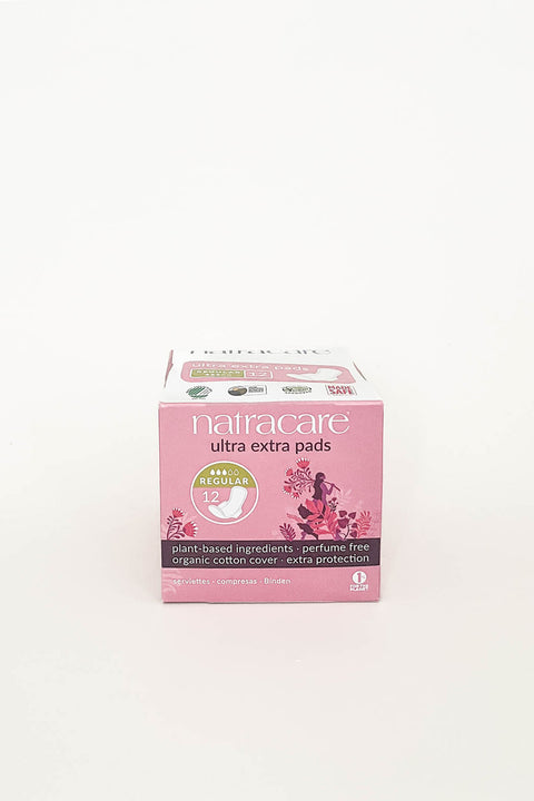 Natracare Ultra Extra Pads Regular 12pk