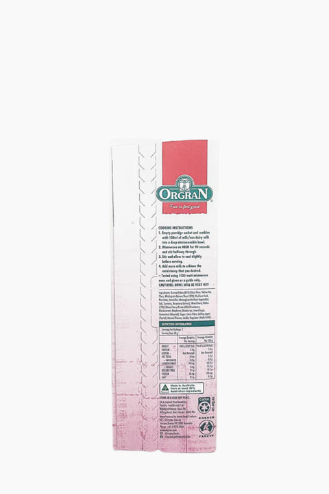 Orgran Porridge Berry 210g