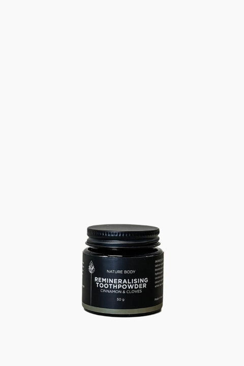 Nature Body Remineralising Tooth Powder Cinnamon Cloves 50g