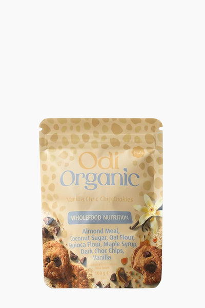 Odi Organic Vanilla Choc Chip Cookies