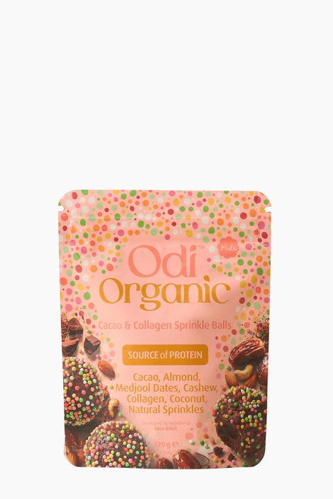 Organic Cacao & Collagen Sprinkle Balls 