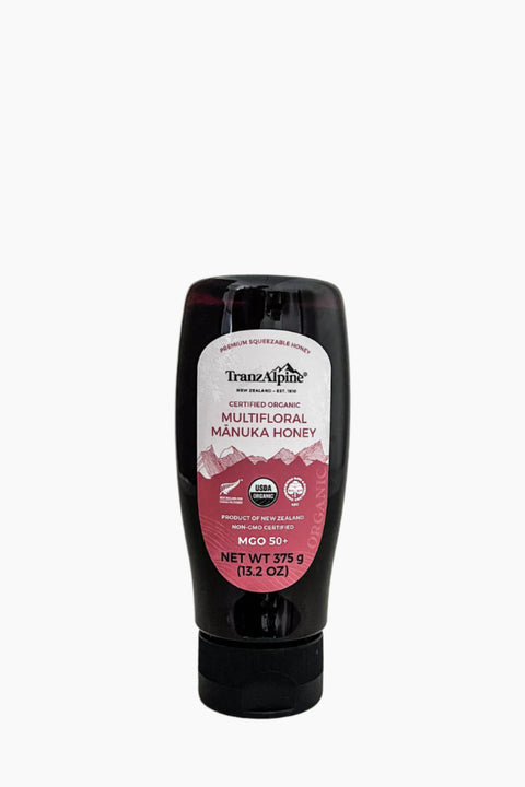 TranzAlpine Multifloral Squeezable Manuka Honey