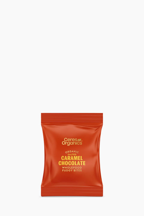Ceres Organics Fudgy Bites Salted Caramel Chocolate