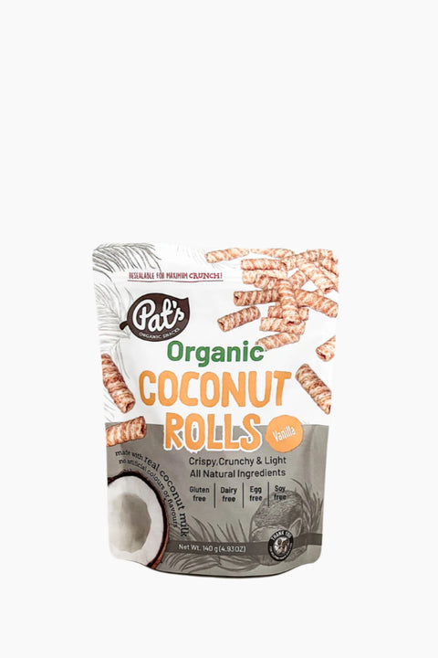 Pat's Organic Coconut Rolls 