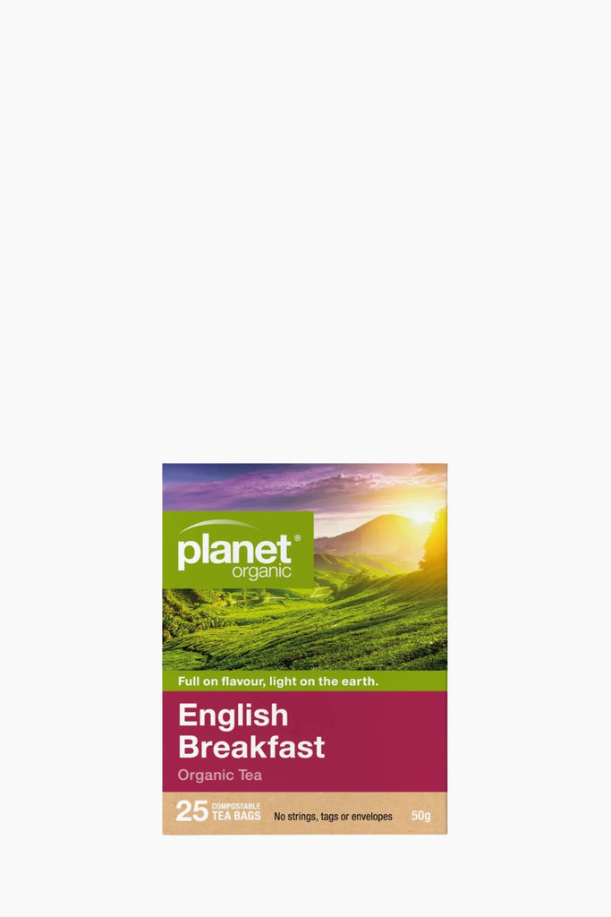 Planet Organic English Breakfast Tea 25 Bags