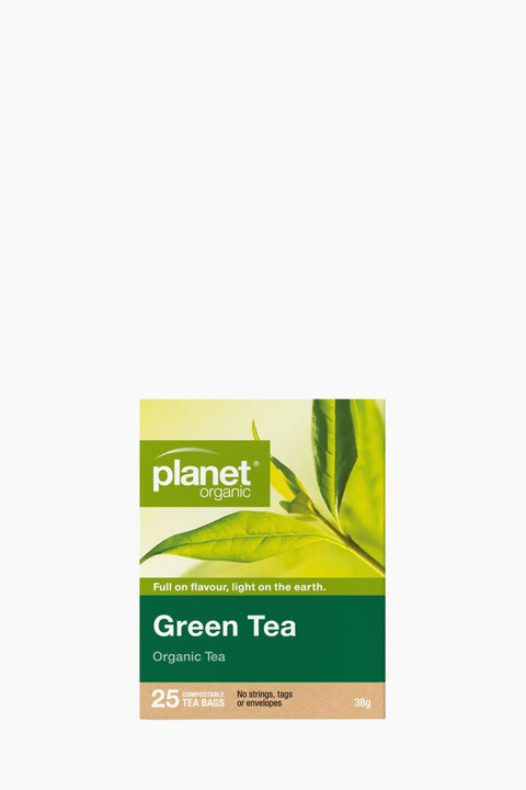 Planet Organic Green Tea 25 Bags