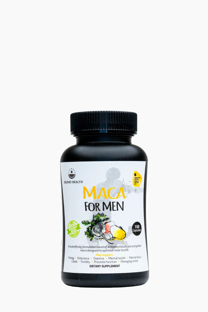 Seleno Health Maca for Men 150 Capsules
