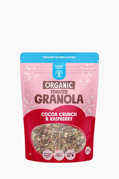 Chantal Organics Granola Cocoa Crunch & Raspberry