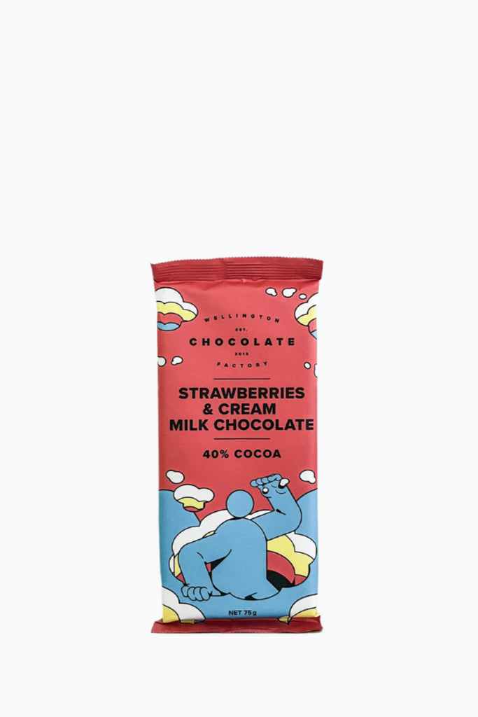 Wellington chocolate strawberries & cream milk chocolate