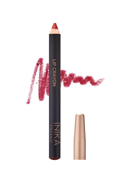 Inika Lip Crayon Chilli Red