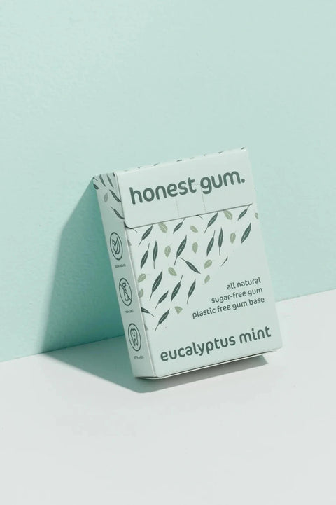 honest gum - eucalyptus mint lifestyle 