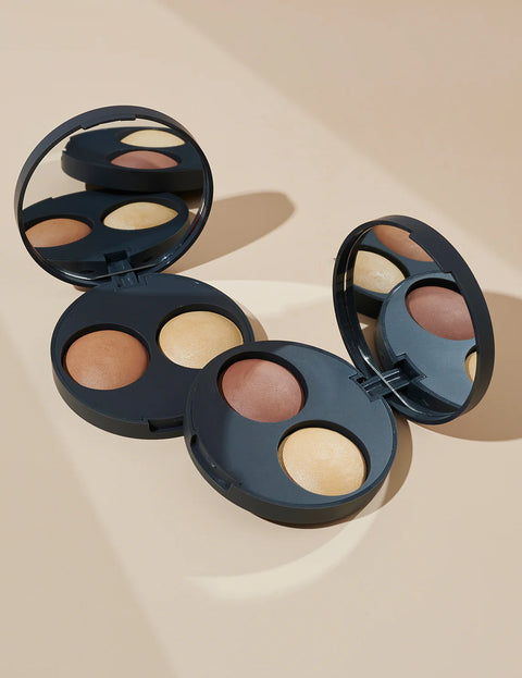 Inika Baked Contour Duo Teak