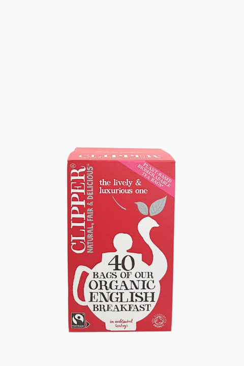 Clipper Organic English Breakfast Tea 40 Bags