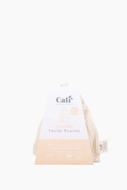 Caliwoods Reusable Facial Rounds