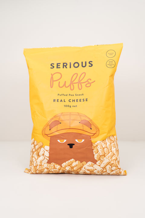Serious Puffs Real Cheese