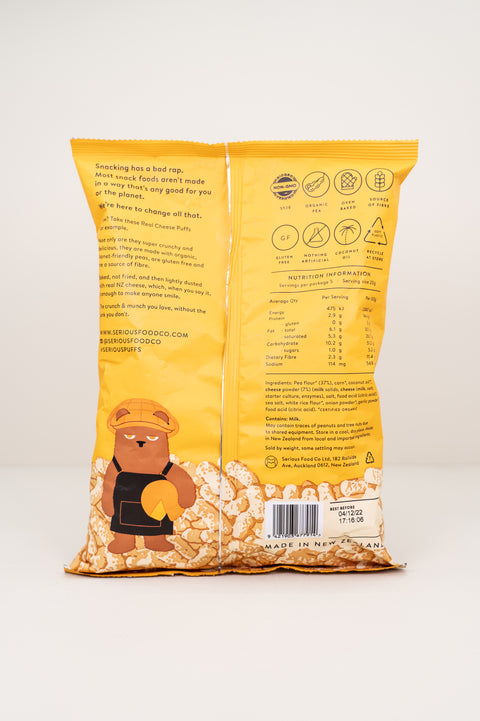 Serious Puffs Real Cheese