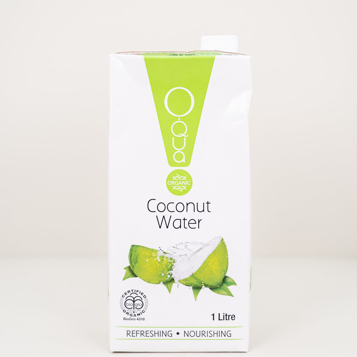 Oqua Coconut Water– Down to Earth Organics - Main Image