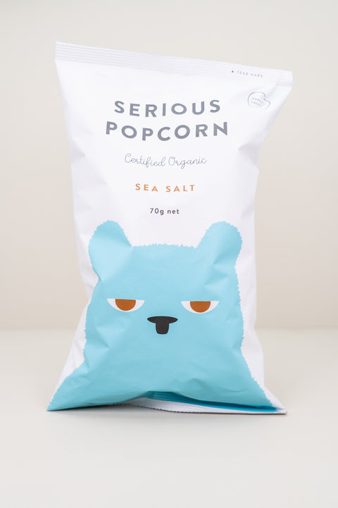 Serious Popcorn Sea Salt